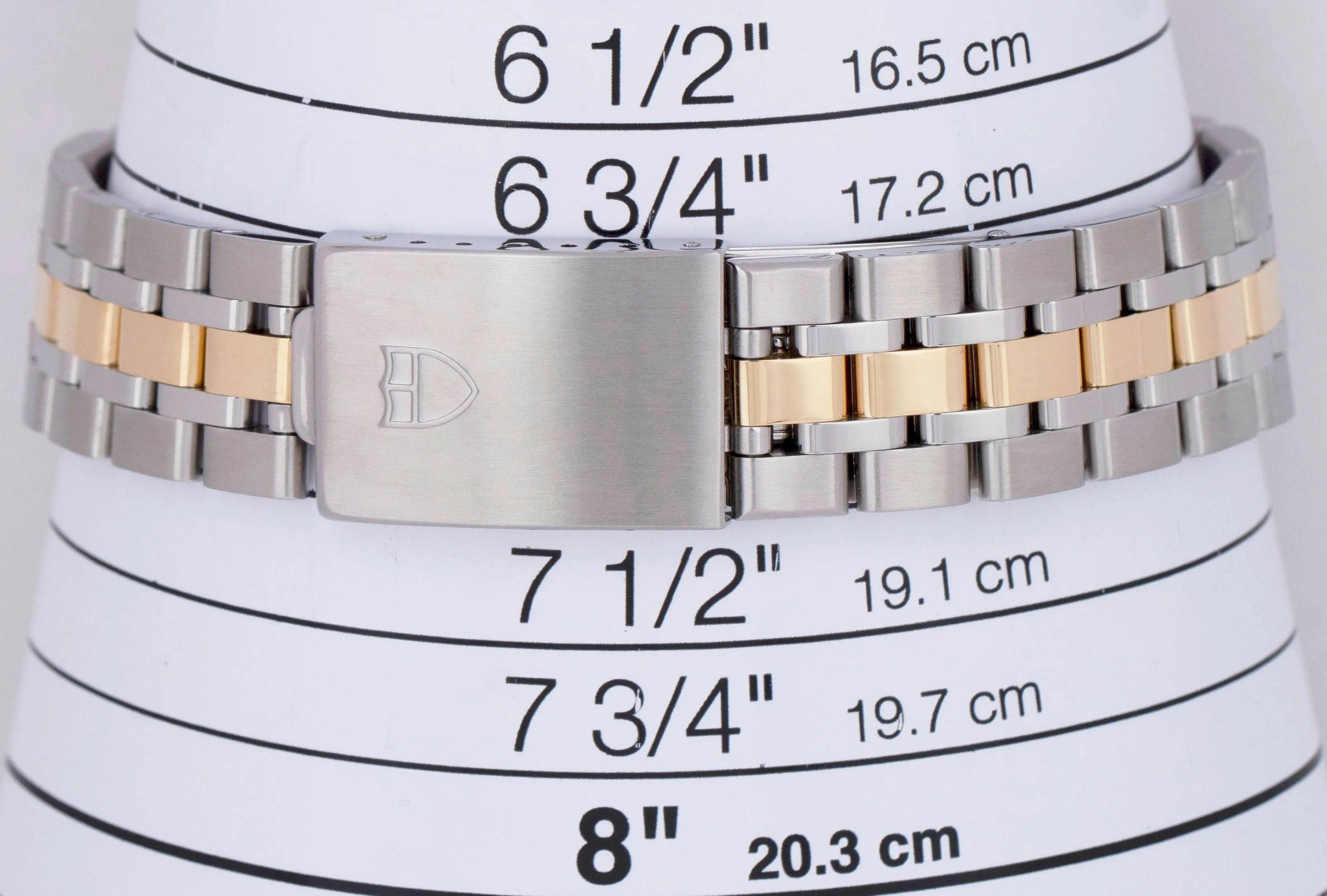 Tudor Prince Date-Day PAPERS Champagne Dial 18K Gold Steel 36mm 76213 Watch B P