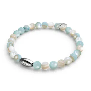 Turquoise x Silver | Abalone Bracelet