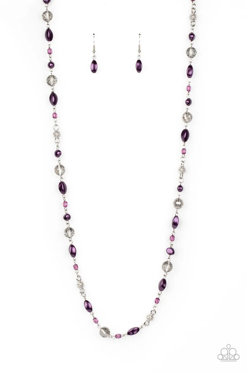 Twinkling Treasures Purple Paparazzi Necklace