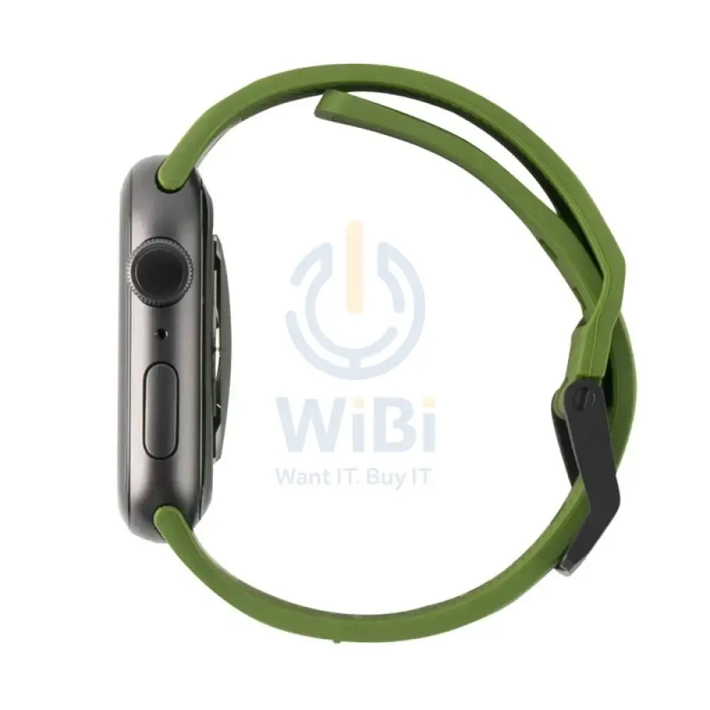 UAG Ultra Silicone Scout Strap - Apple Watch 42mm / 44mm / 45mm / Olive Green