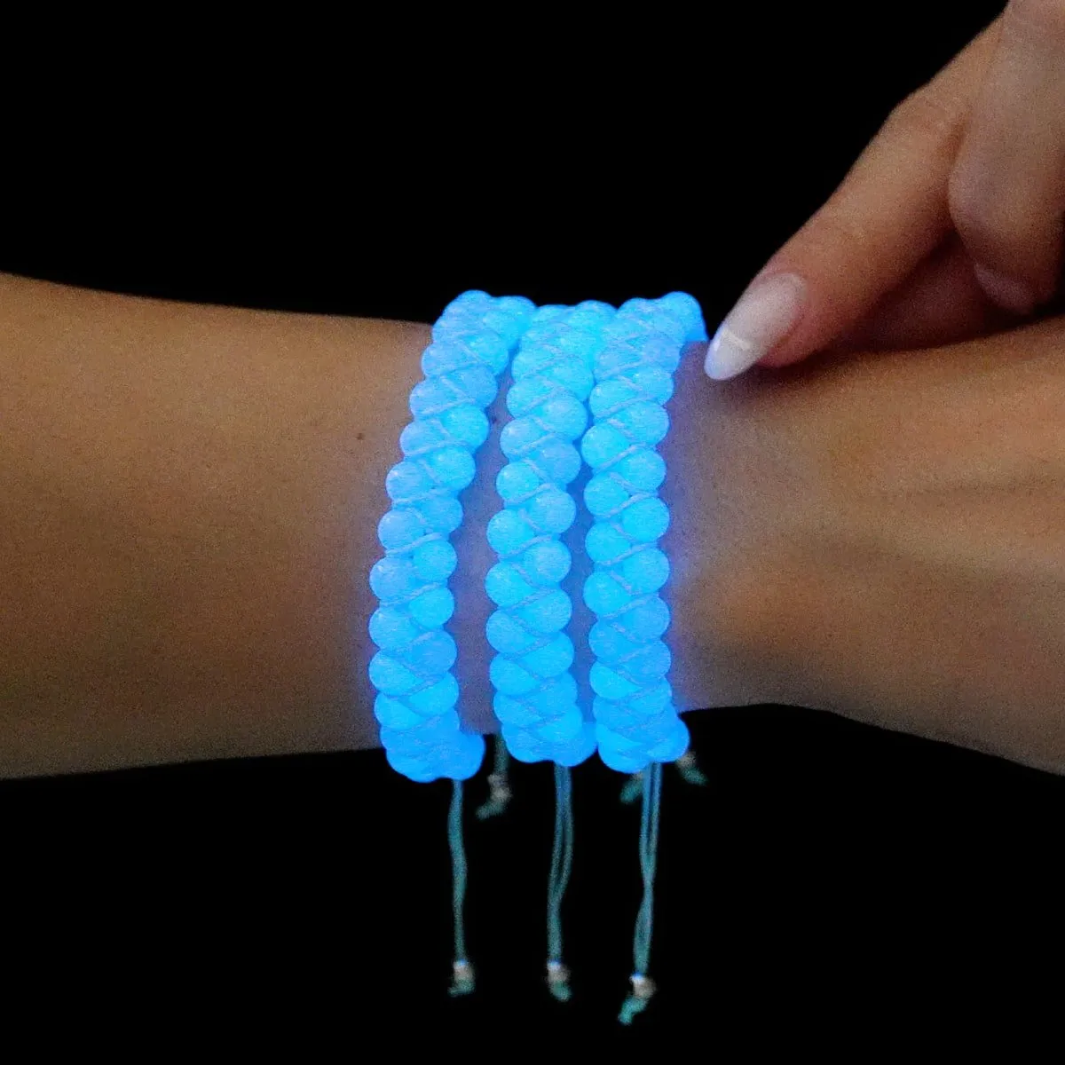 Ultramarine | Lumos Ceramic | Vitality Macrame Bracelet