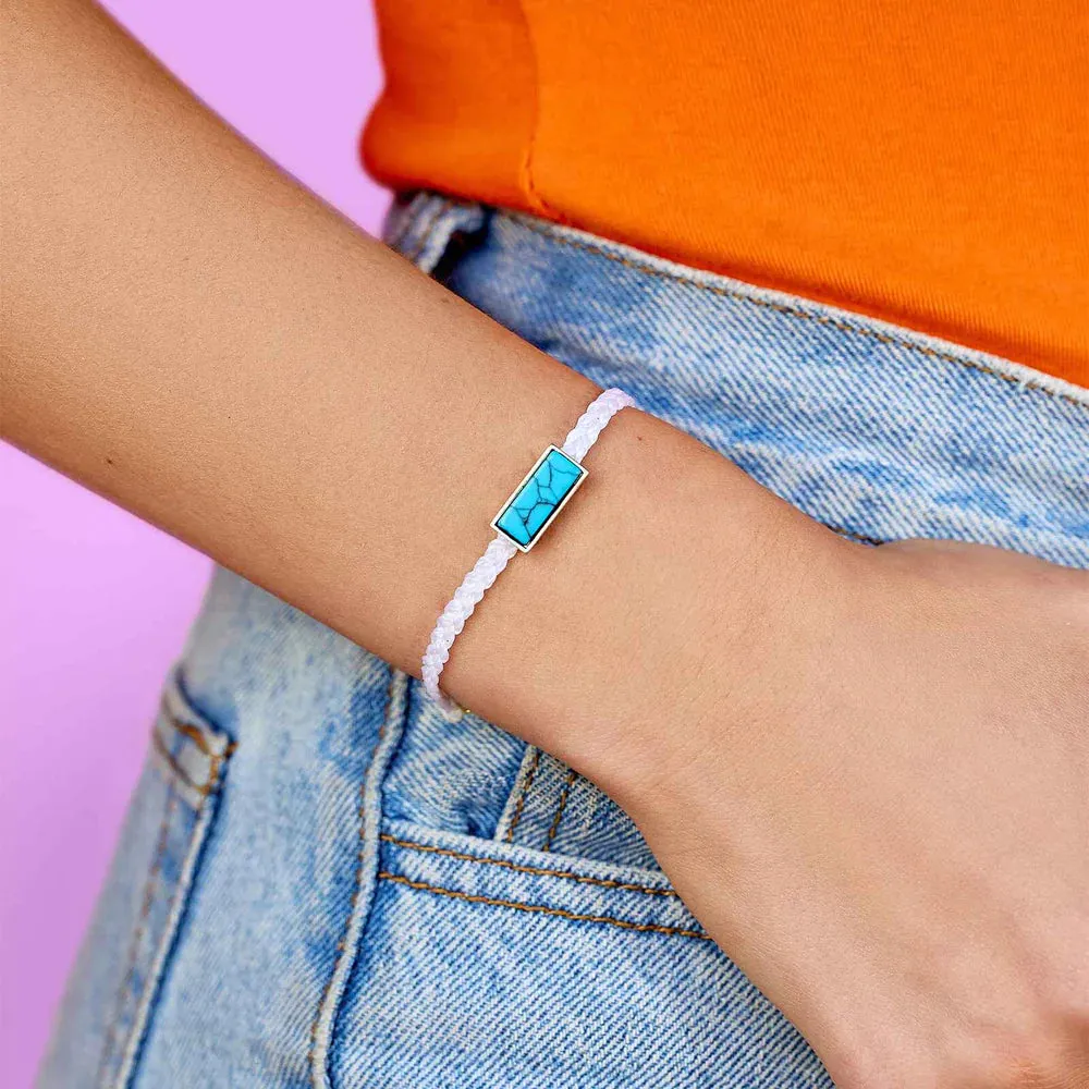 Undertow Enamel Bead Charm Bracelet
