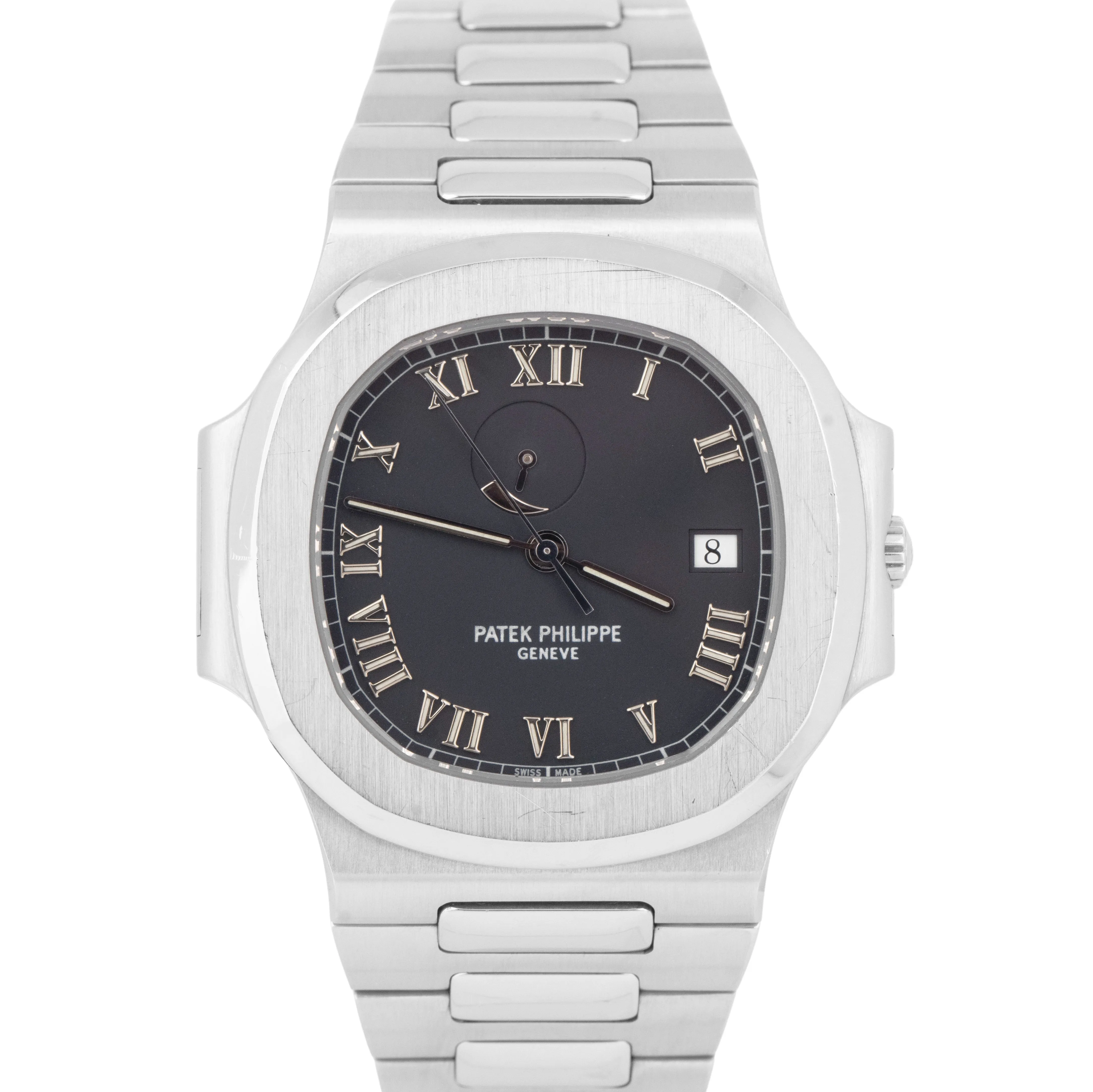 UNPOLISHED PAPERS Patek Philippe Nautilus Comet 3710/1A Black Roman 42mm B P