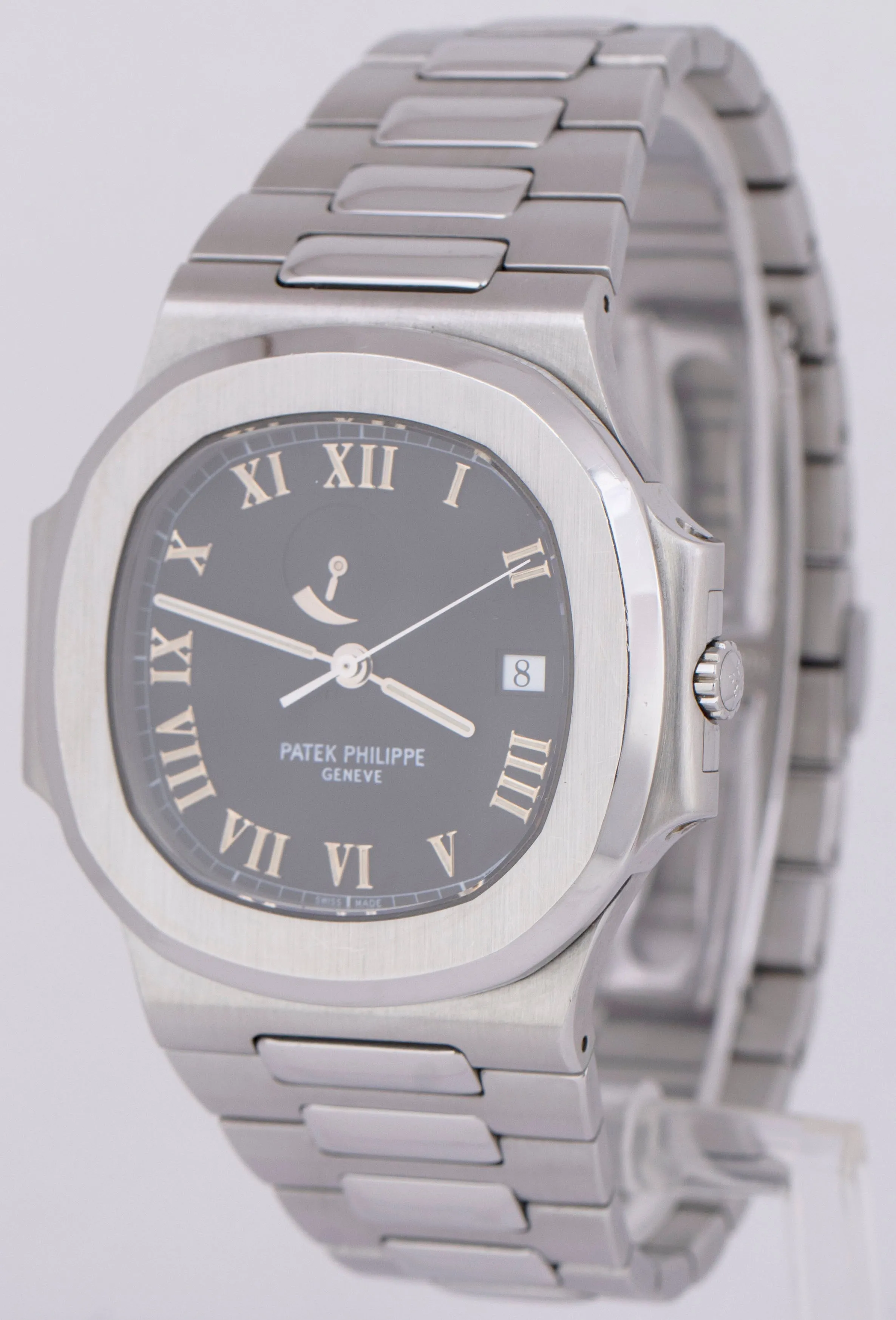 UNPOLISHED PAPERS Patek Philippe Nautilus Comet 3710/1A Black Roman 42mm B P