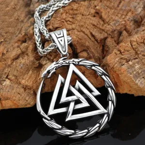 Valknut Jormungandr Necklace