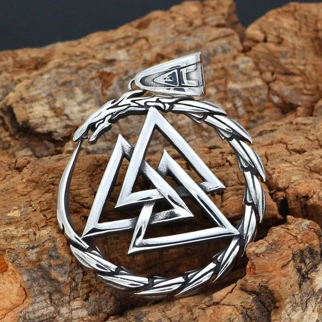 Valknut Jormungandr Necklace