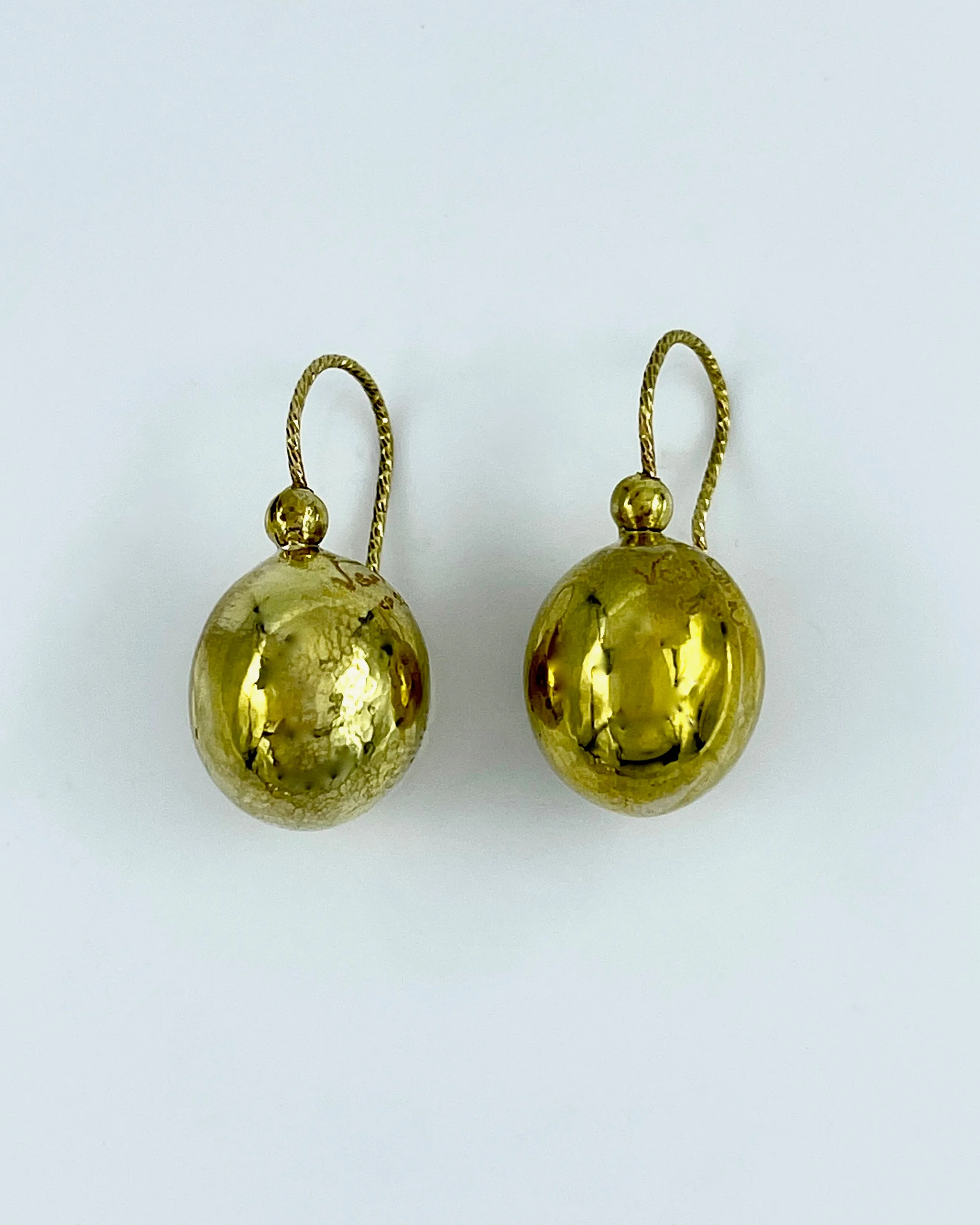Vaubel Designs Small Drop Coffee Bean Earrings