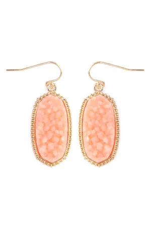 VE1549 - DRUZY SMALL DROP EARRINGS