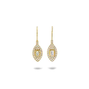 VERONICA DIAMOND BLADE EARRINGS