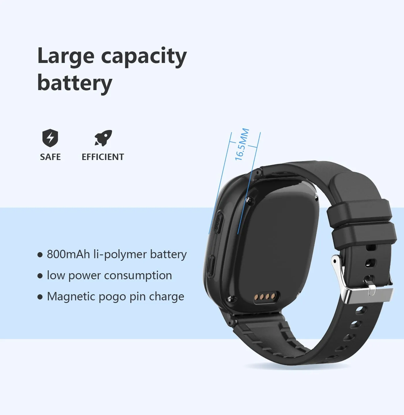 Video Call 4G LTE SOS Kids Anti-lost Smart watch Mobile phone