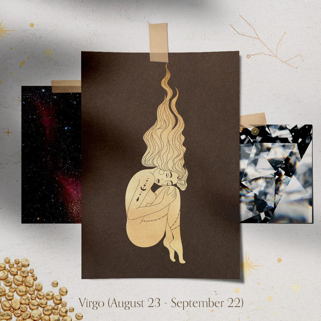 Virgo Constellation Charm