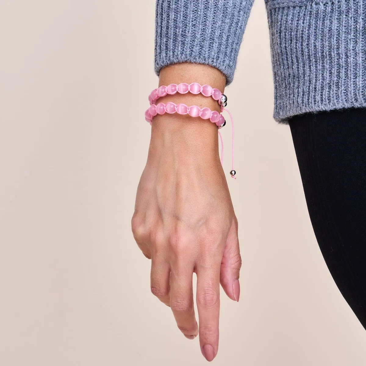 Watermelon | Silver | Cheshire Glass Charmballa Bracelet