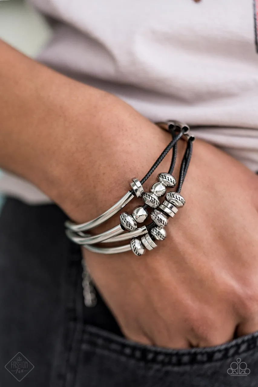 We Aim to Please Black Paparazzi Bracelet