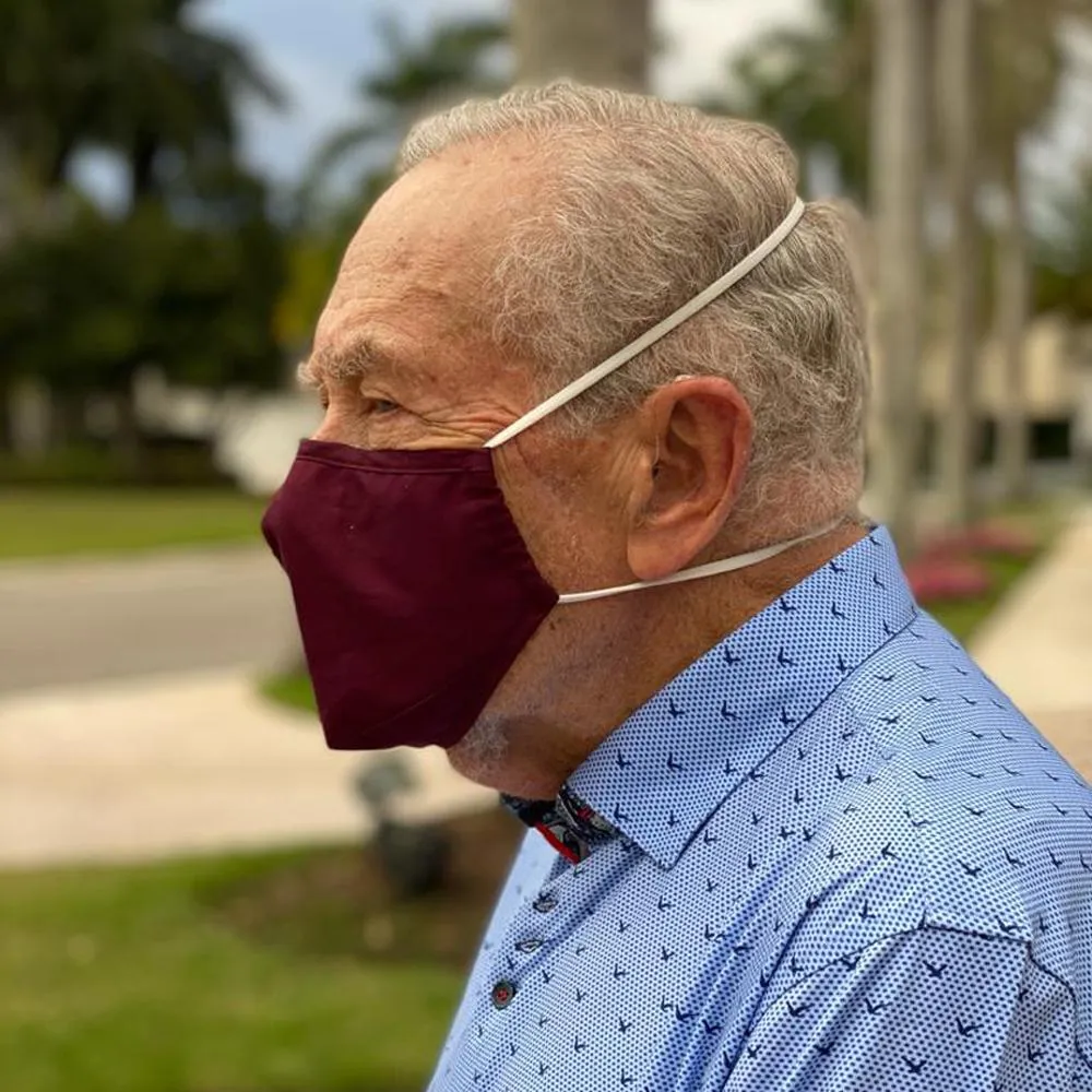 Westmorland Denim Over-The-Head Face Mask
