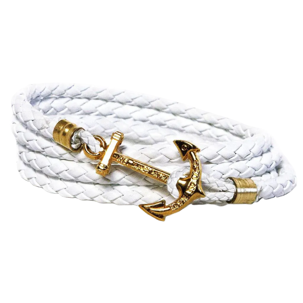 White Coral Beach Rope Bracelet