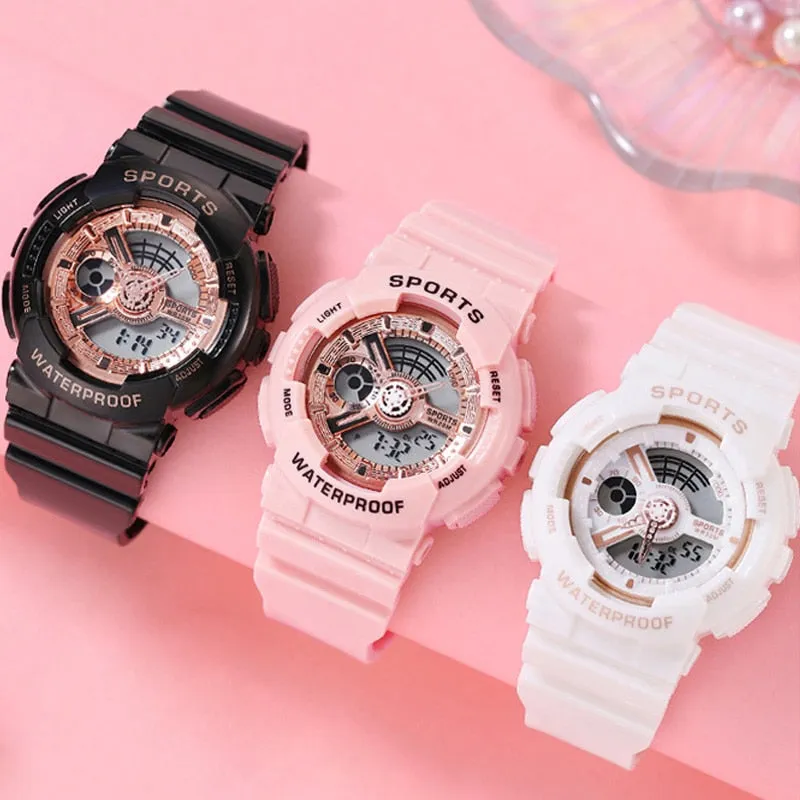 Women's Shockproof and Waterproof Sportrs Watches