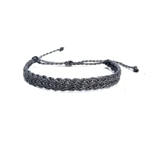 Woven Braided Beach Bracelet - Solid Color