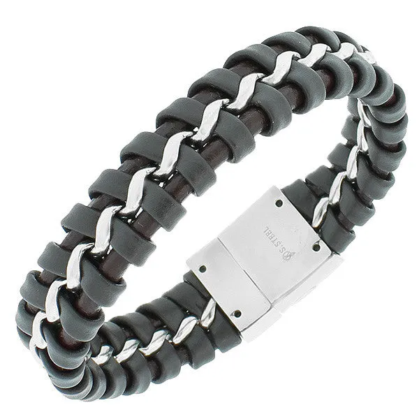 Wrapped Black Bracelet