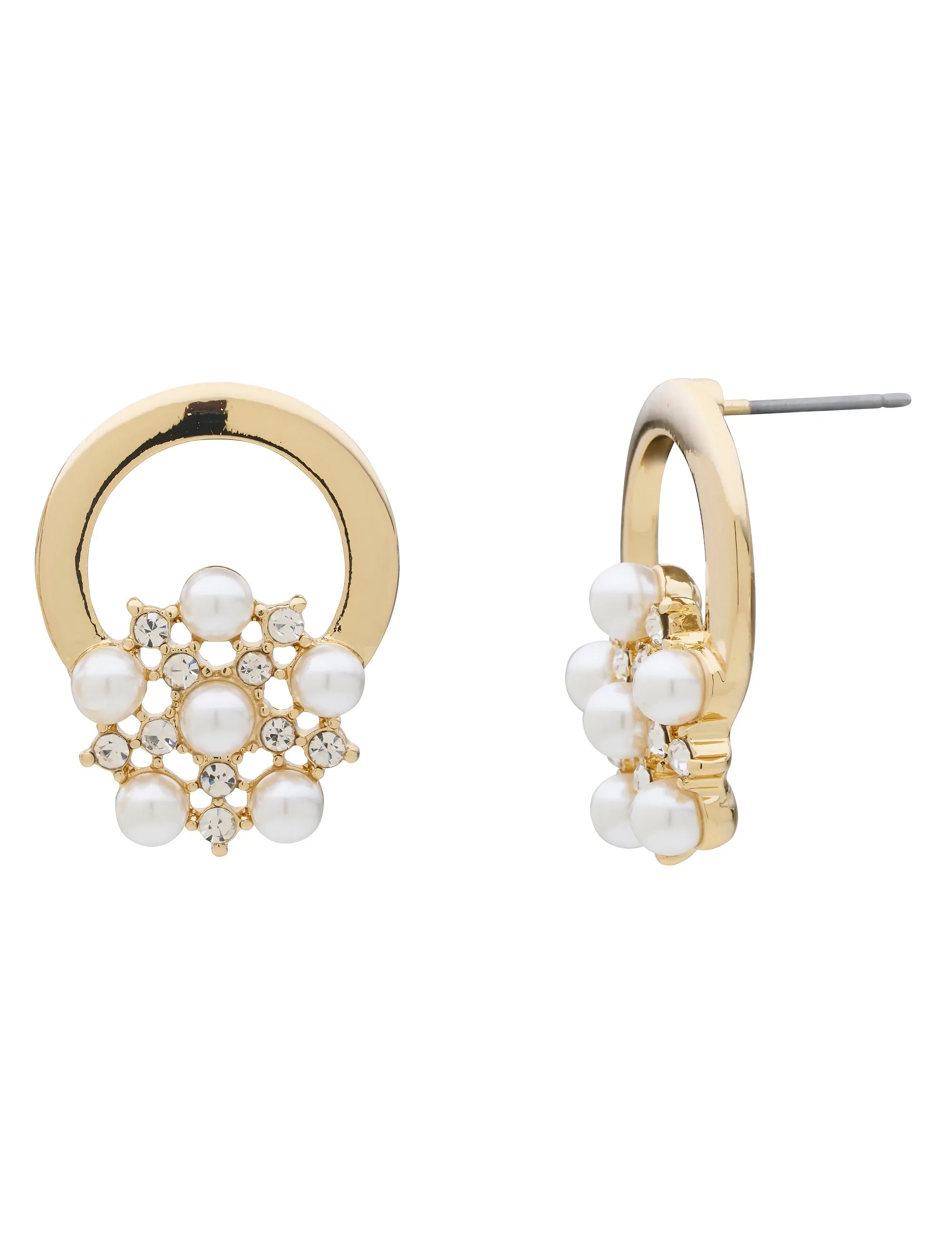 WREATH PEARL EARRING