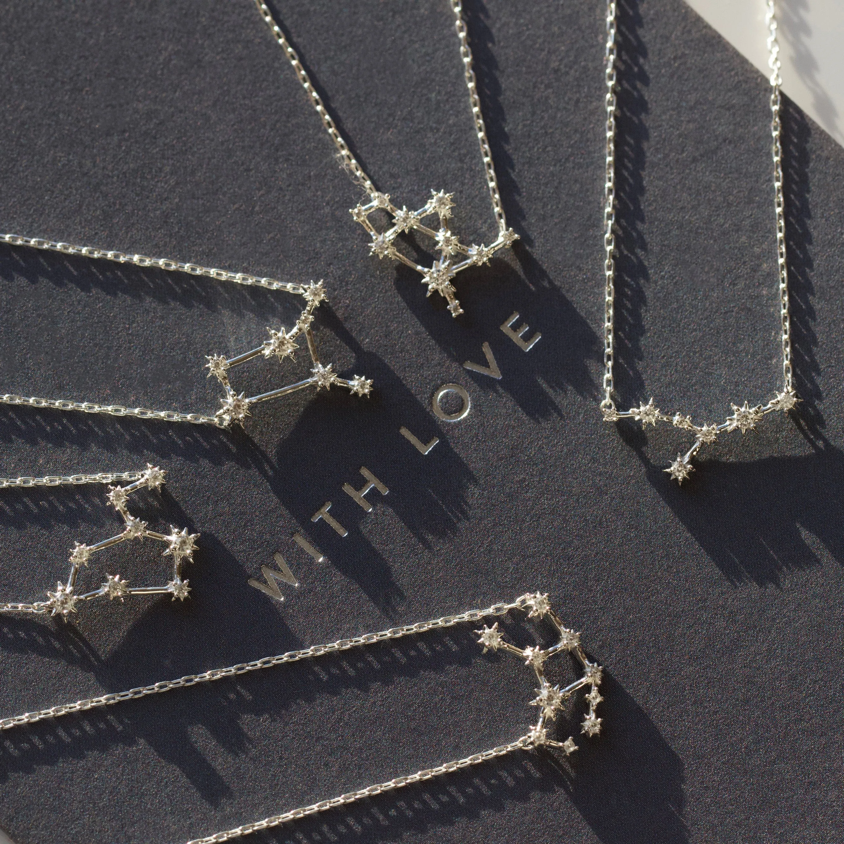 Zodiac Diamond Constellation Necklace
